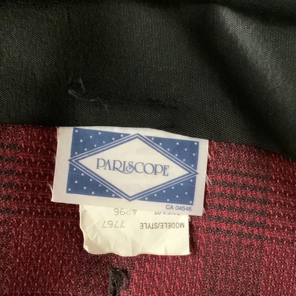 Jacket/skirt set with matching earrings - Picture 10 of 10